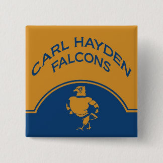 Bóton Quadrado 5.08cm Botão de Carl Hayden