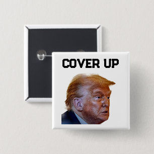 Bóton Quadrado 5.08cm Botão de Cobertura de Trump