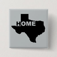 Botão de Distintivo Texas Casa Longe de Casa