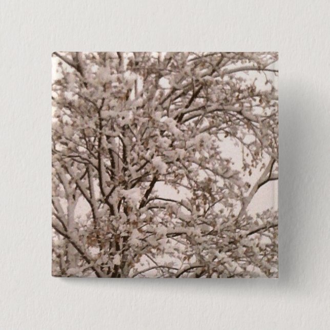 Bóton Quadrado 5.08cm Botão de FirstSnow 55 (Frente)