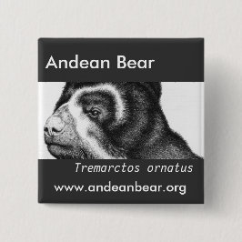 Bóton Quadrado 5.08cm Botão de R. Manrique Quadrado