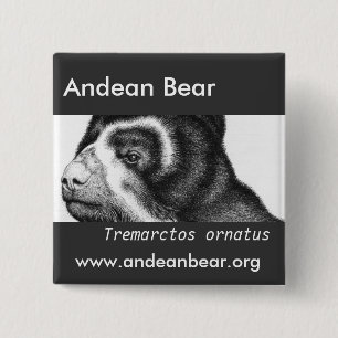 Bóton Quadrado 5.08cm Botão de R. Manrique Quadrado