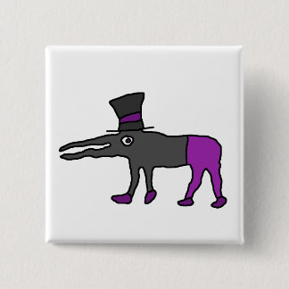 Bóton Quadrado 5.08cm Botão de Ravoon