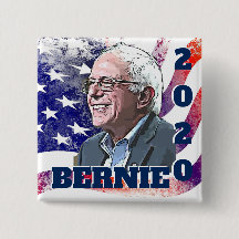 Botão de Suporte da Eleição Bernie Sanders 2020