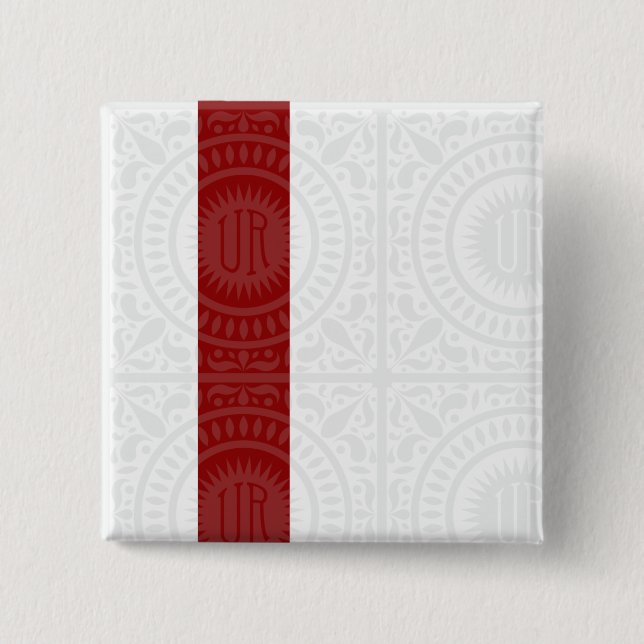 Bóton Quadrado 5.08cm Botão de UrbanRiot JP1 (Frente)