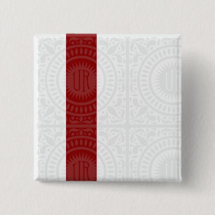 Bóton Quadrado 5.08cm Botão de UrbanRiot JP1