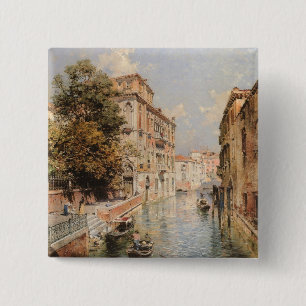 Bóton Quadrado 5.08cm Botão de Veneza da Unterberger
