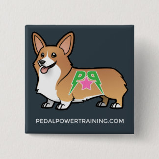 Bóton Quadrado 5.08cm Botão de Winston