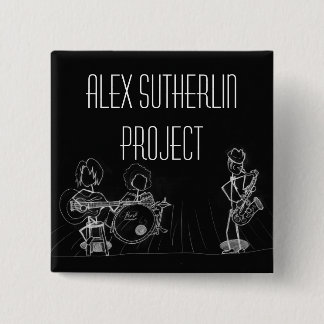 Bóton Quadrado 5.08cm Botão do ASP