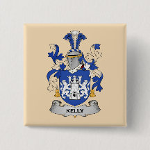 Botão do Brasão de Armas Kelly