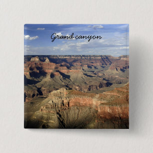 Bóton Quadrado 5.08cm Botão do Grand Canyon