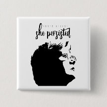 Botão do #LetLizSpeak