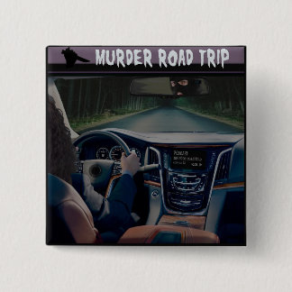 Bóton Quadrado 5.08cm Botão do logotipo do MRT