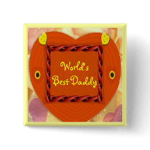 Botão do pai do mundo o melhor