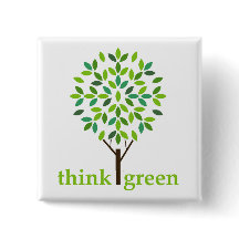 Botão do pense verde