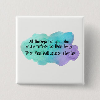 Bóton Quadrado 5.08cm Botão do sul refinado da senhora