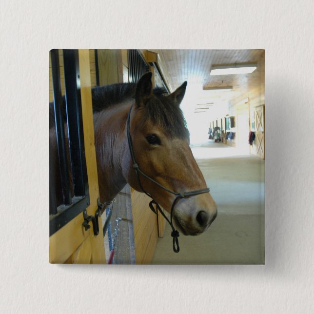 Bóton Quadrado 5.08cm Botão do titã (Frente)