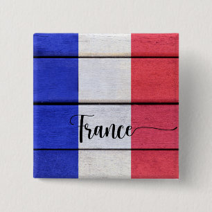 Bóton Quadrado 5.08cm Botão França