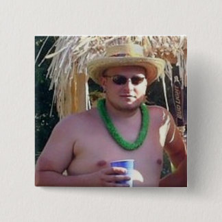 Bóton Quadrado 5.08cm Botão gordo de Adam