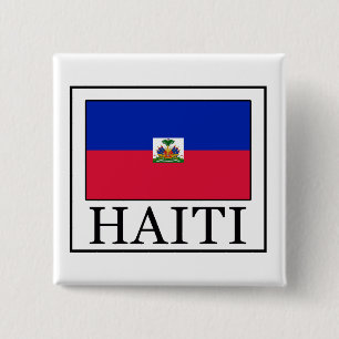Bóton Quadrado 5.08cm Botão Haiti