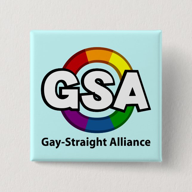 Bóton Quadrado 5.08cm Botão Leve Quadrado GSA ToonB (Frente)