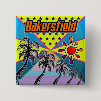 Bóton Quadrado 5.08cm Botão Liberdade Bakersfield