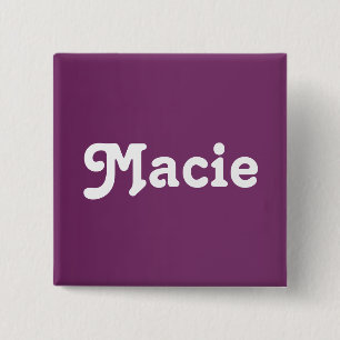 Bóton Quadrado 5.08cm Botão Macie