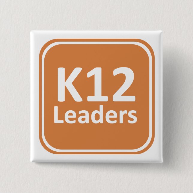 Bóton Quadrado 5.08cm Botão magnético pequeno (Frente)