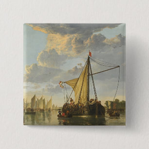 Bóton Quadrado 5.08cm Botão "O Maas" de Cuyp