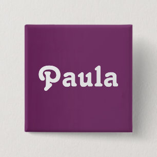 Bóton Quadrado 5.08cm Botão Paula