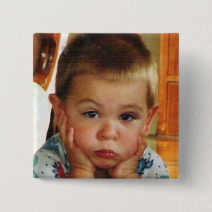 Bóton Quadrado 5.08cm Botão Personalizado Personalizado Quadrado de Foto