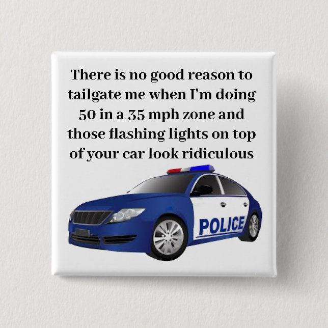 Bóton Quadrado 5.08cm Botão Personalizar (Frente)