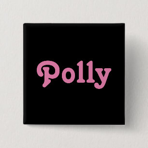 Bóton Quadrado 5.08cm Botão Polly
