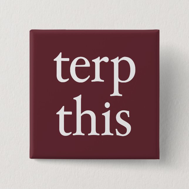 Bóton Quadrado 5.08cm Botão Preencher Esta Escuridão (Frente)