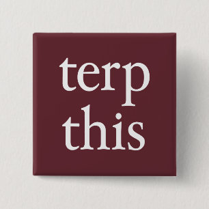 Bóton Quadrado 5.08cm Botão Preencher Esta Escuridão