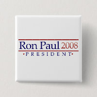 Botão presidencial de Ron Paul 2008