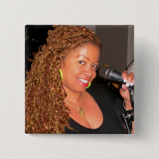 Bóton Quadrado 5.08cm Botão quadrado