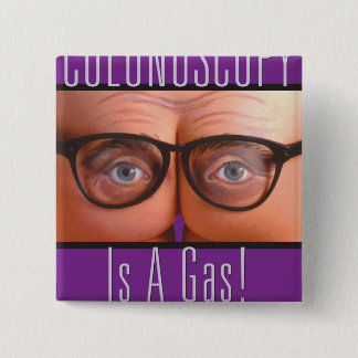 Bóton Quadrado 5.08cm Botão quadrado