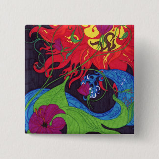 Bóton Quadrado 5.08cm Botão quadrado