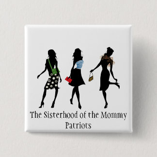 Bóton Quadrado 5.08cm Botão quadrado