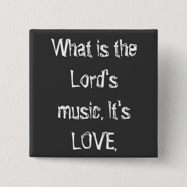 Bóton Quadrado 5.08cm Botão quadrado (Frente)