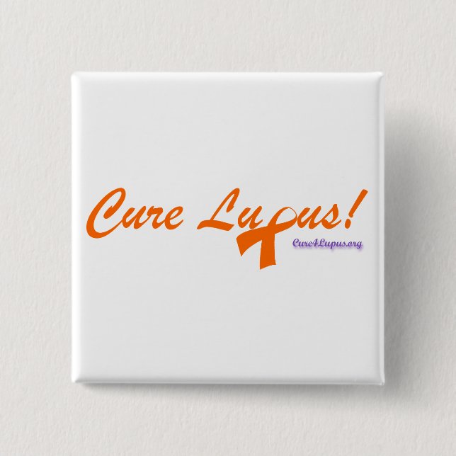 Bóton Quadrado 5.08cm Botão quadrado (Frente)