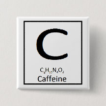 Botão quadrado da cafeína, 2 dentro