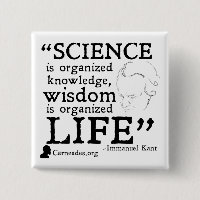 Botão quadrado de Immanuel Kant