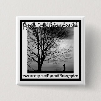 Bóton Quadrado 5.08cm Botão quadrado de PDP