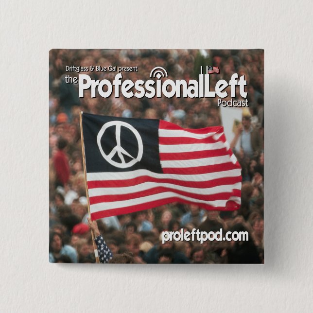 Bóton Quadrado 5.08cm Botão quadrado do legado (Frente)