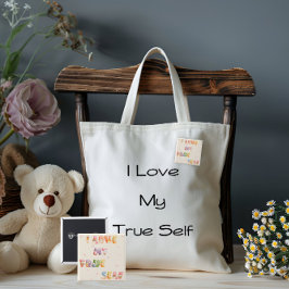 Bóton Quadrado 5.08cm Botão Quadrado | Eu Amo Meu Verdadeiro Eu