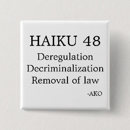 BÓTON QUADRADO 5.08CM BOTÃO QUADRADO HAIKU 48