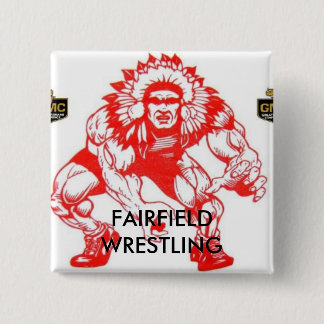 Bóton Quadrado 5.08cm Botão quadrado - personalizado