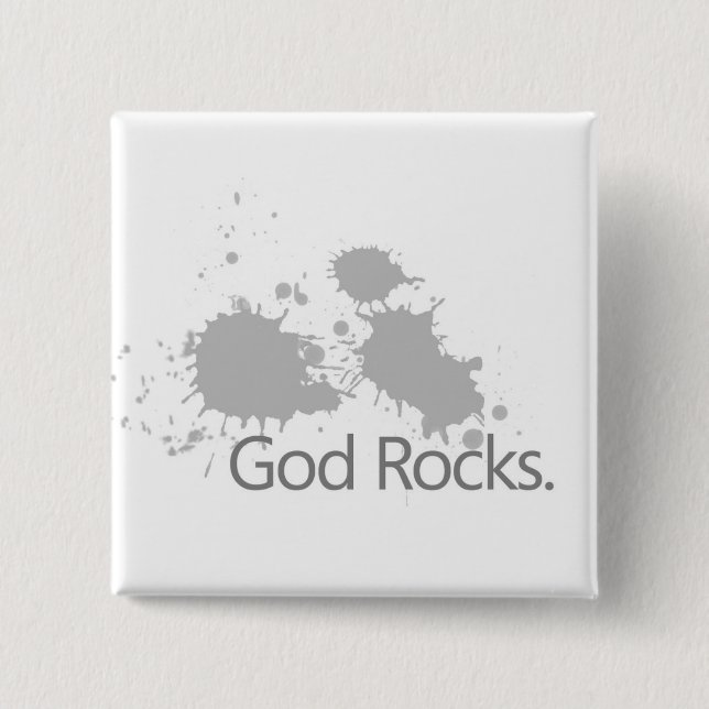 Bóton Quadrado 5.08cm Botão quadrado - personalizado (Frente)